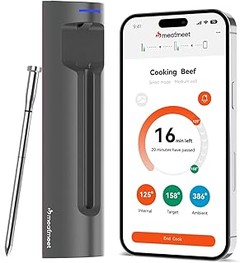 Guía para usar un termómetro de cocina inalámbrico