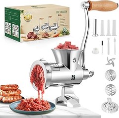 Cómo mantener y limpiar tu picadora de carne con embutidora