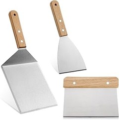 ¿Valen la pena las espátulas con mango ergonómico para plancha?