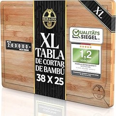 Tablas de corte de bambú