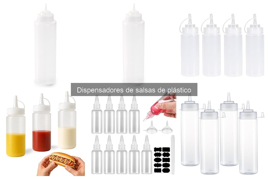 Alternativas a dispensadores de salsas de plástico