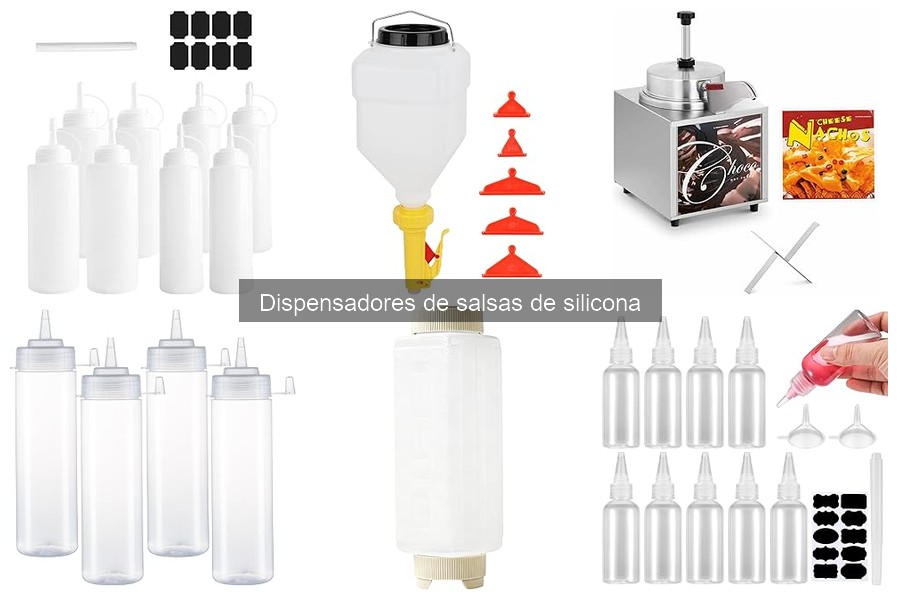 Alternativas a dispensadores de salsas de silicona