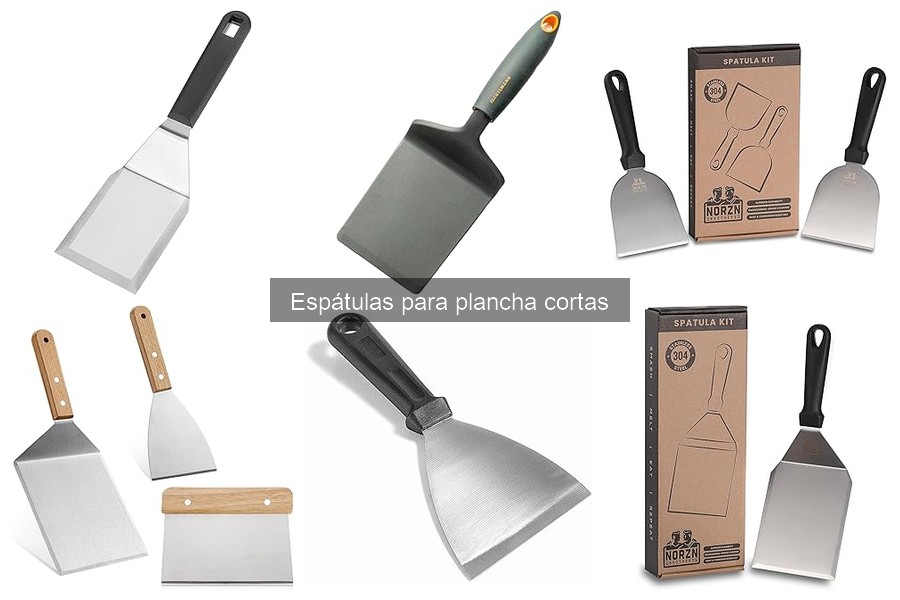 Alternativas a Espátulas Cortas para Cocinar en Plancha