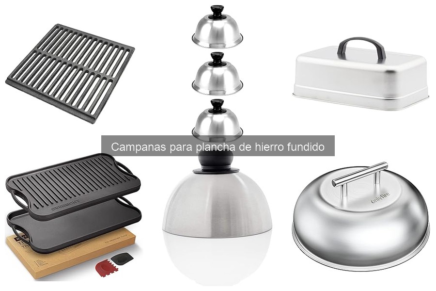 Alternativas a la campana para plancha de hierro fundido