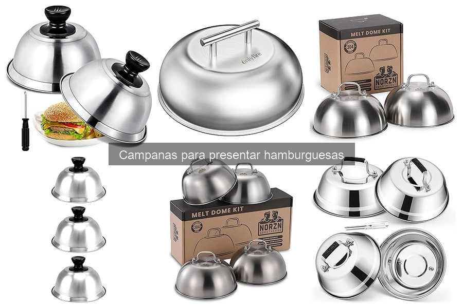 Alternativas a las campanas para hamburguesas: ¡Descubre opciones!