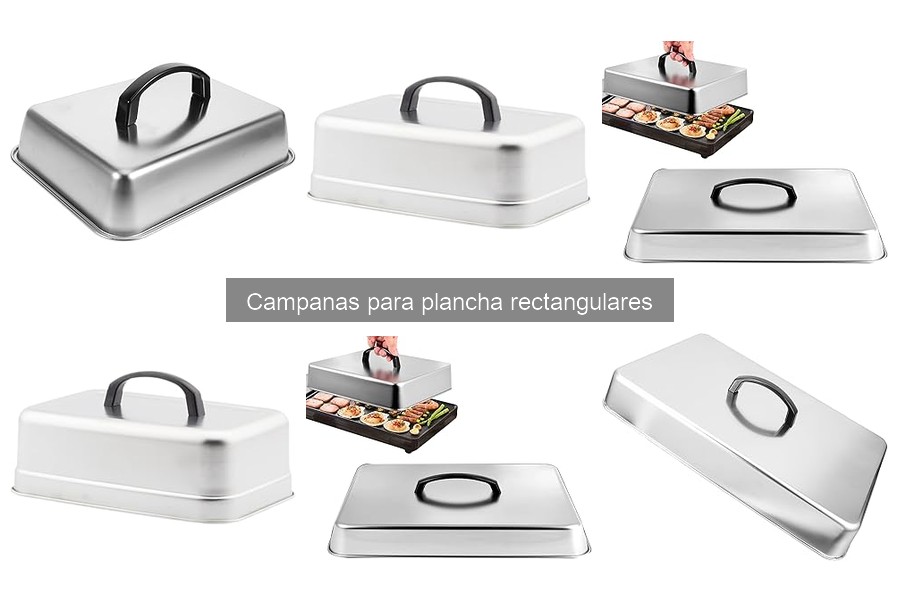 Alternativas a las campanas para plancha rectangular