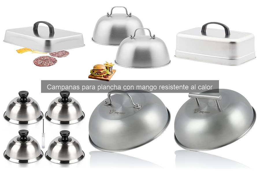 Alternativas a las campanas para plancha resistente al calor