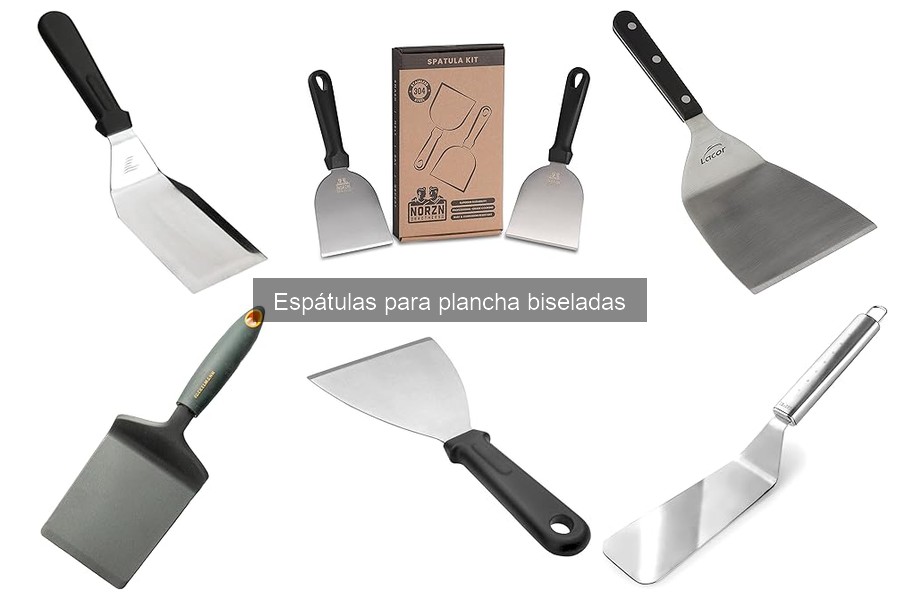 Alternativas a las Espátulas Biseladas para Plancha