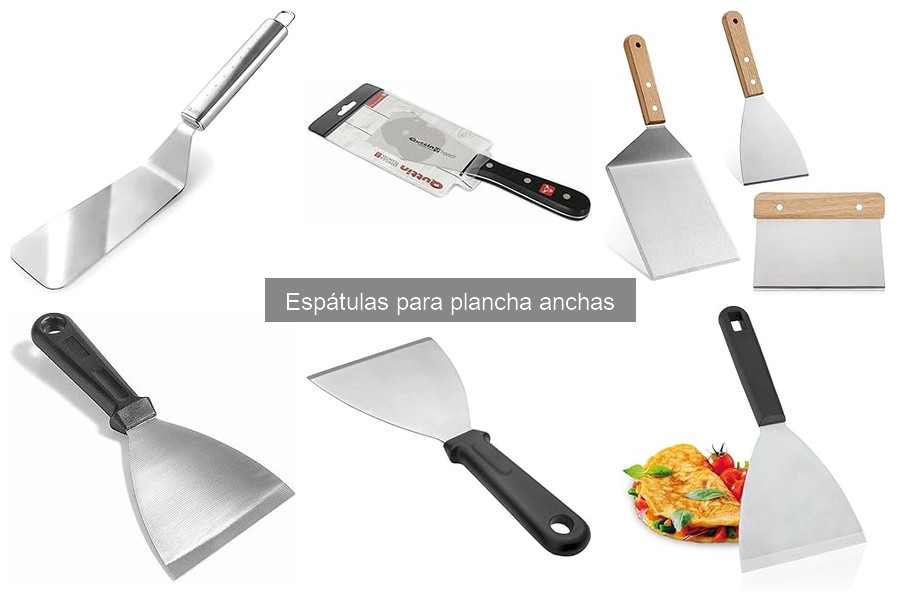 Alternativas a las espátulas para plancha anchas: opciones útiles