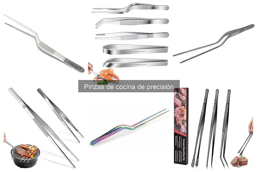 Alternativas a las pinzas de cocina de precisión