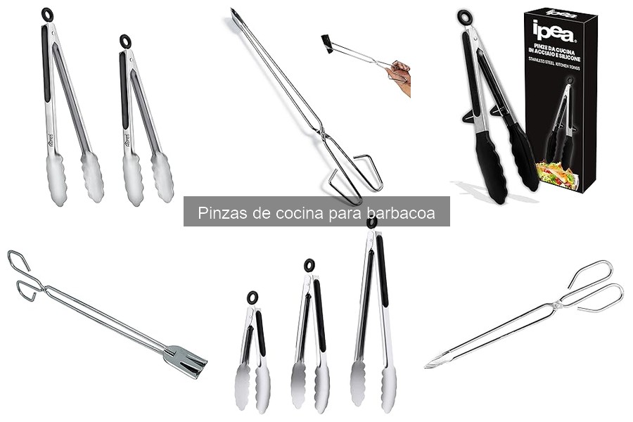 Alternativas a las pinzas de cocina para barbacoa