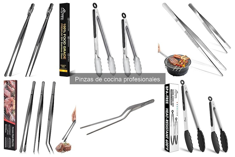 Alternativas a las pinzas de cocina profesionales