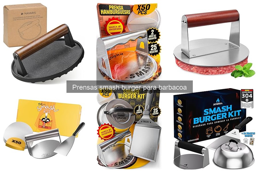 Alternativas a las Prensas Smash Burger: Utensilios Útiles