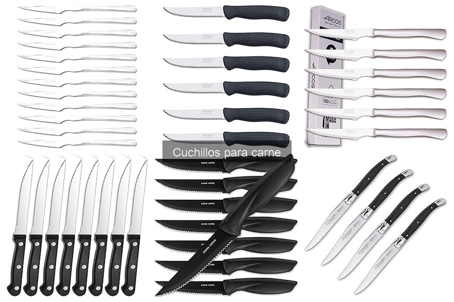 Alternativas a los cuchillos para carne en casa