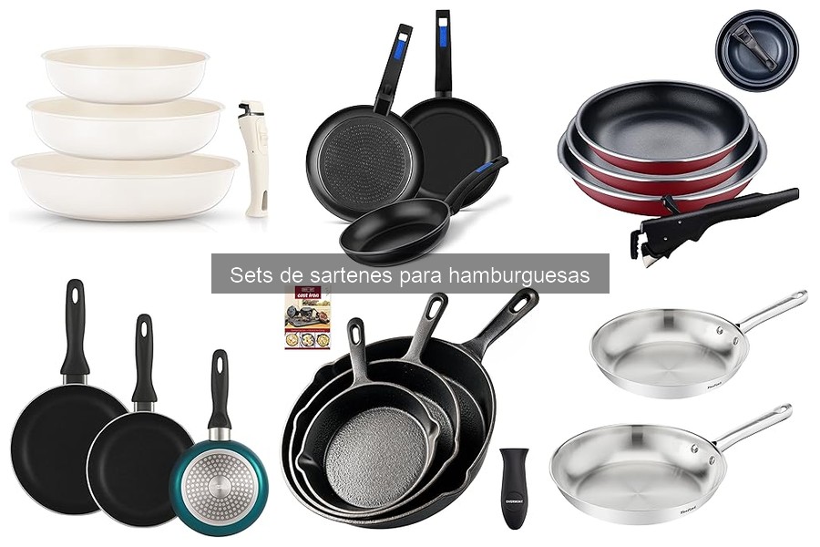 Alternativas a los sets de sartenes para hamburguesas