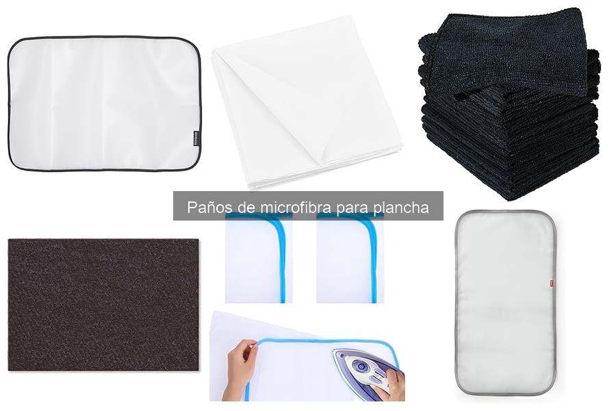 Alternativas a Paños de Microfibra para Plancha en Casa