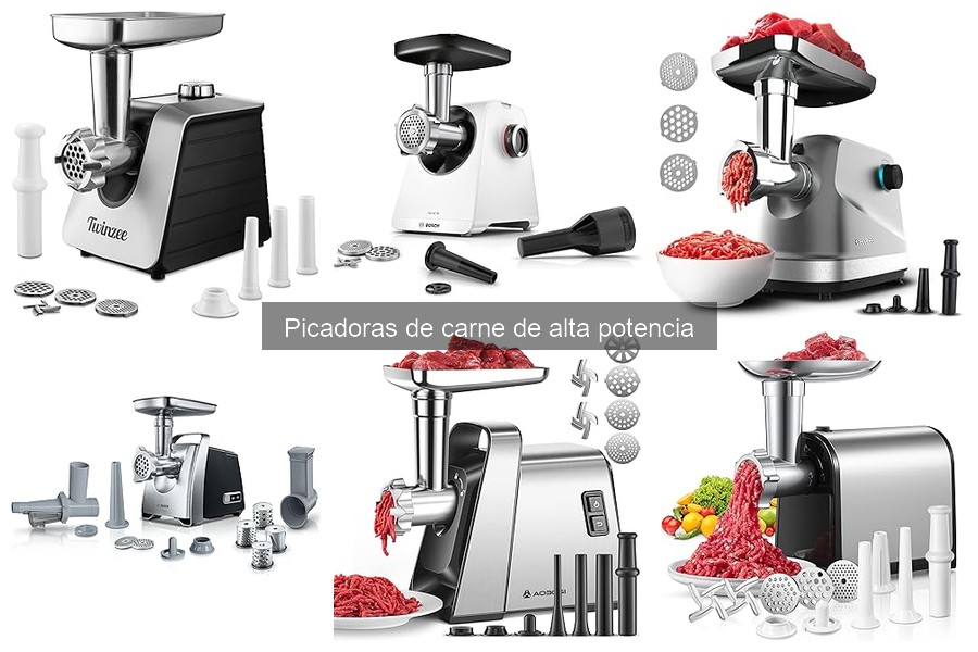 Alternativas a Picadoras de Carne de Alta Potencia