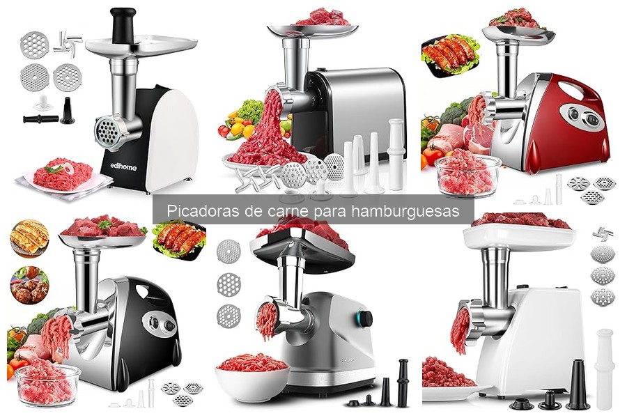 Alternativas a Picadoras de Carne para Hamburguesas