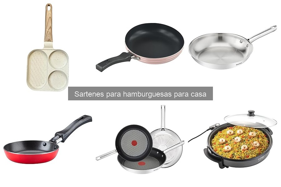 Alternativas a Sartenes para Hamburguesas en Casa