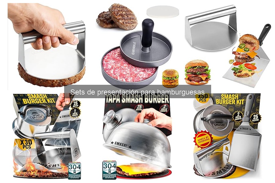 Alternativas a Sets de Presentación para Hamburguesas