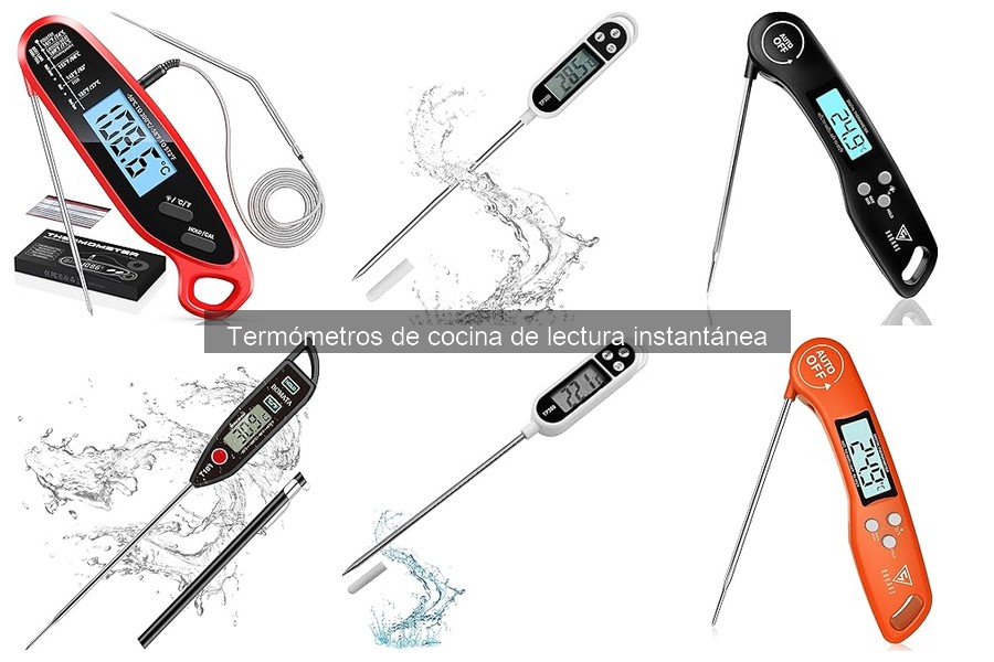 Alternativas a Termómetros de Cocina de Lectura Instantánea