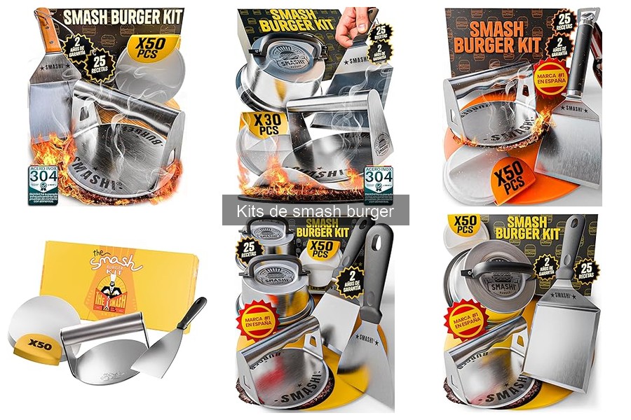 Alternativas al kit de smash burger para tus hamburguesas