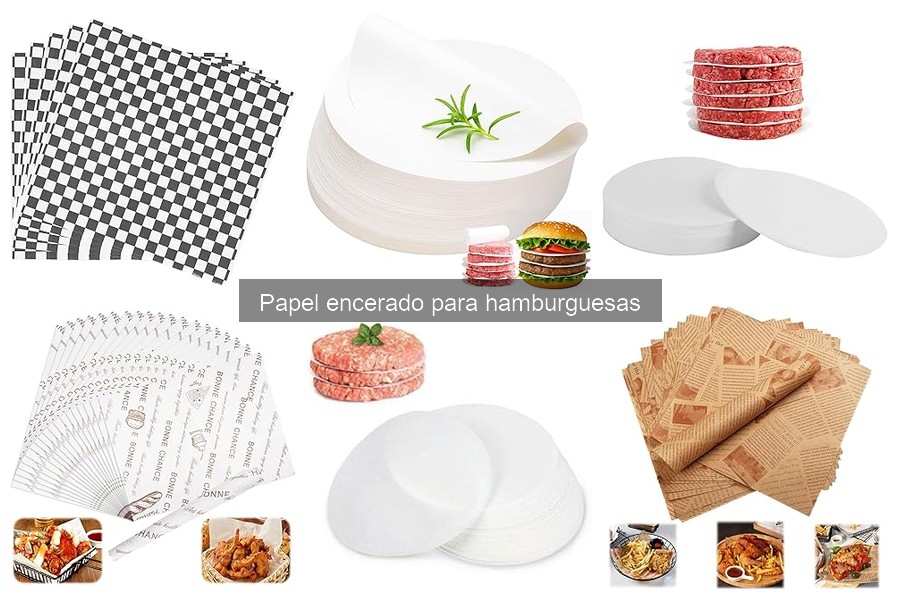 Alternativas al Papel Encerado para Hamburguesas