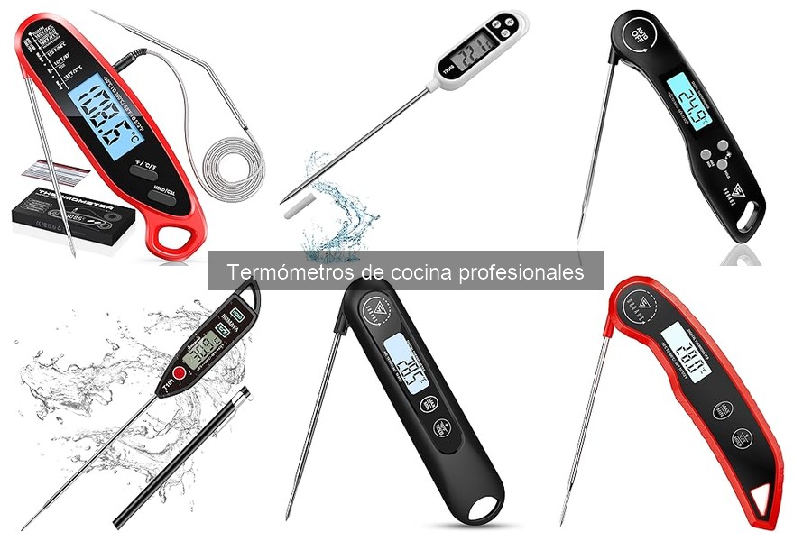 Alternativas económicas al termómetro de cocina profesional