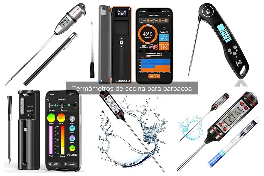Alternativas efectivas a los termómetros de cocina para barbacoa