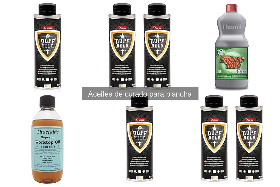 Alternativas Efectivas al Aceite de Curado para Planchas