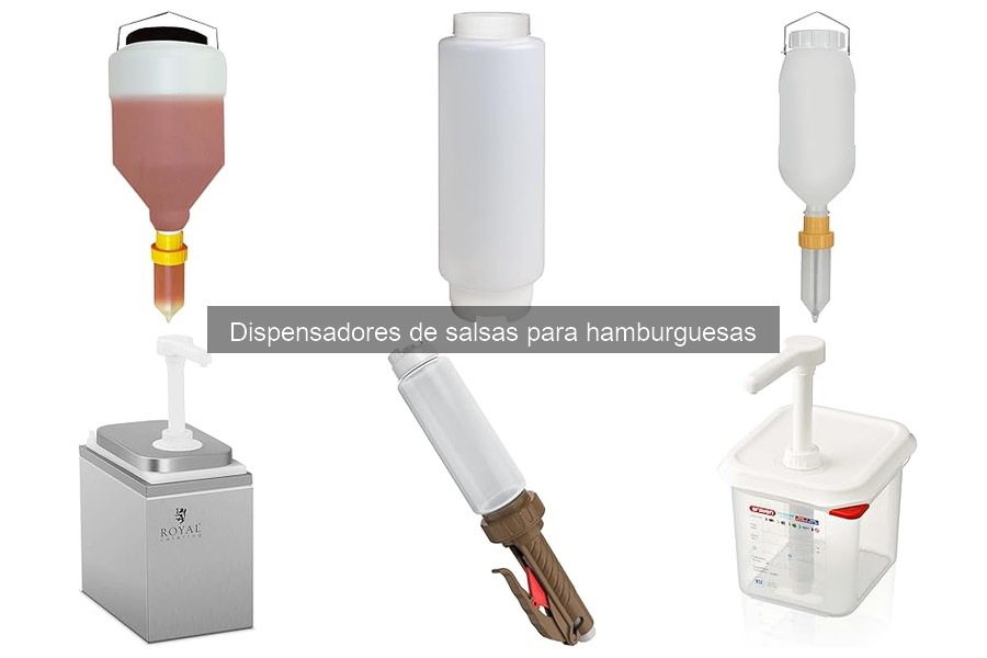 Alternativas Innovadoras a Dispensadores de Salsas para Hamburguesas