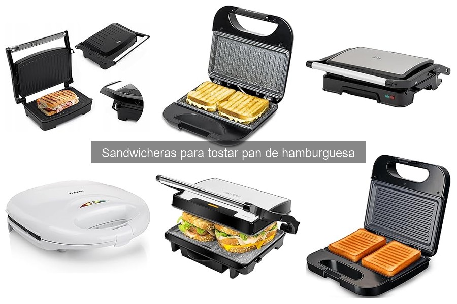 Alternativas saludables para hamburguesas en sandwicheras