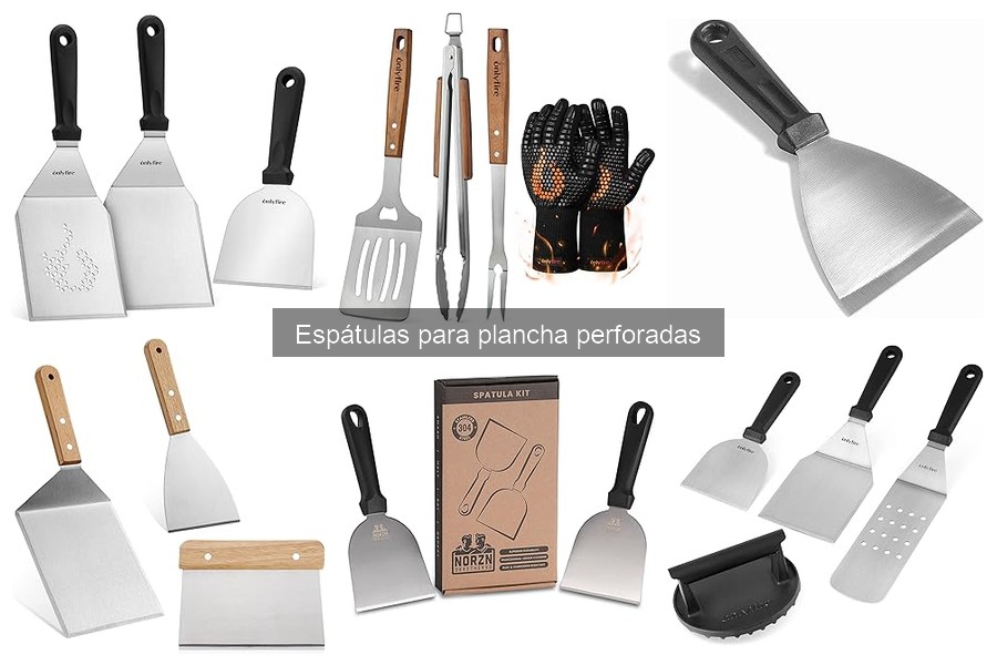 Beneficios de las espátulas perforadas para planchar