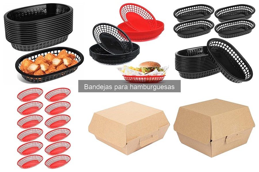 Beneficios de usar bandejas para hamburguesas al cocinar