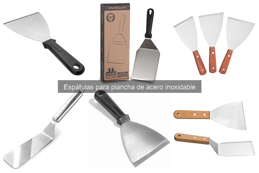 Beneficios de usar espátulas de acero inoxidable en casa