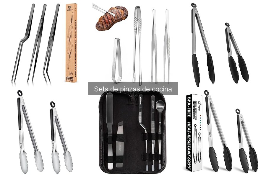 Beneficios de usar pinzas de cocina para smash burgers