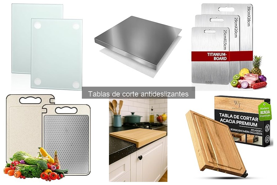 Beneficios de usar tablas de corte antideslizantes en la cocina