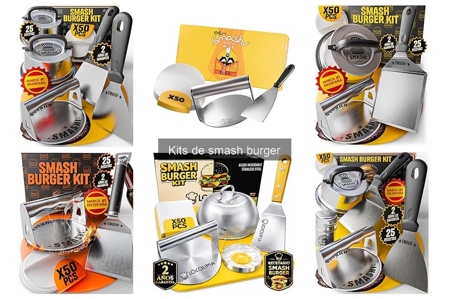 Beneficios de Usar un Kit de Smash Burger en Casa