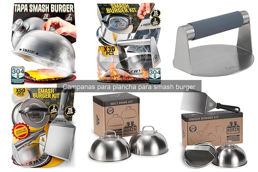 Beneficios de usar una campana al cocinar smash burgers