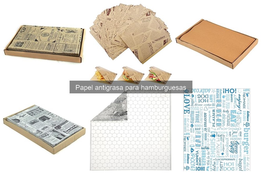 Beneficios del Papel Antigrasa para Hamburguesas