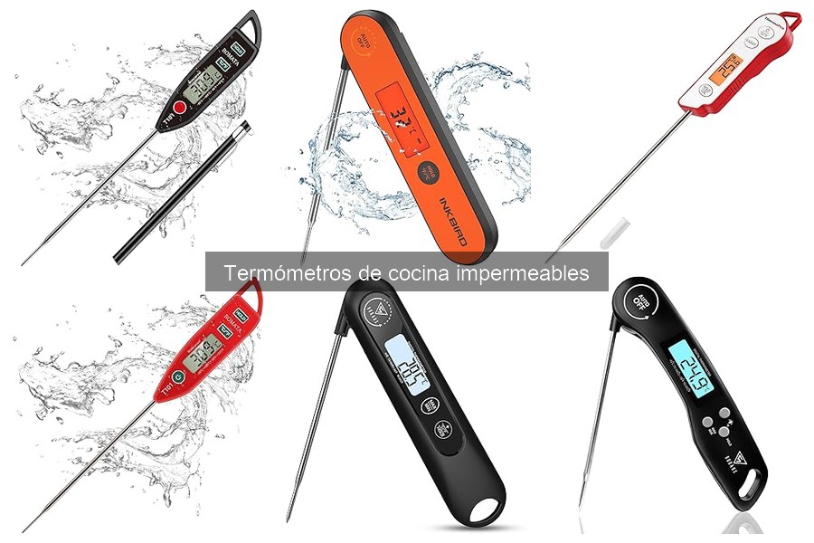 Beneficios del termómetro de cocina impermeable para la salud