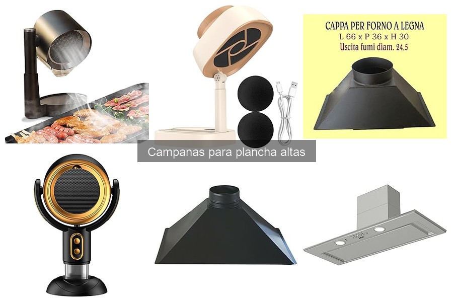 Campanas para plancha alta: ¿Qué son y cómo funcionan?
