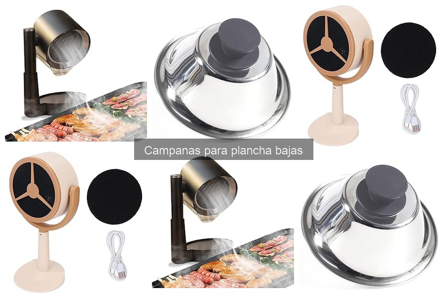 Campanas para plancha baja a prueba de grasa: Mejores modelos