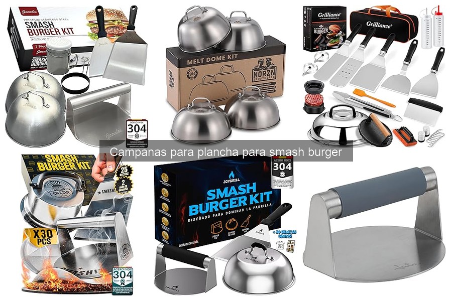 Campanas para Plancha: Versatilidad Más Allá de las Smash Burgers