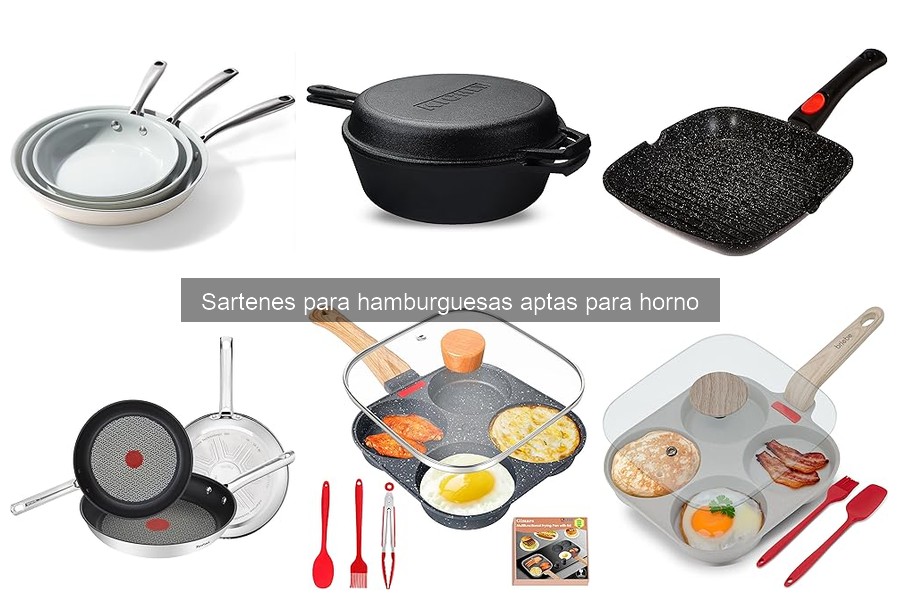 Características esenciales para elegir sartenes de hamburguesas