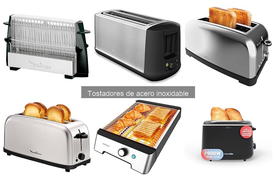 Características esenciales para elegir un tostador de acero inoxidable