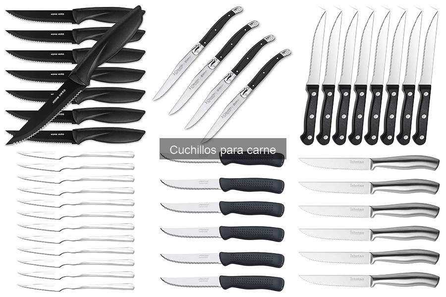 Cómo afilar cuchillos para carne: técnicas y herramientas