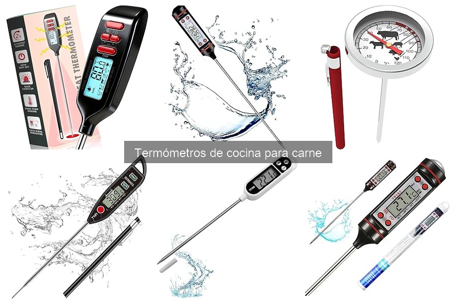 Cómo calibrar un termómetro de cocina para carne correctamente