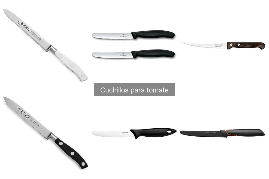 Cómo elegir el cuchillo para tomate ideal: guía de compra