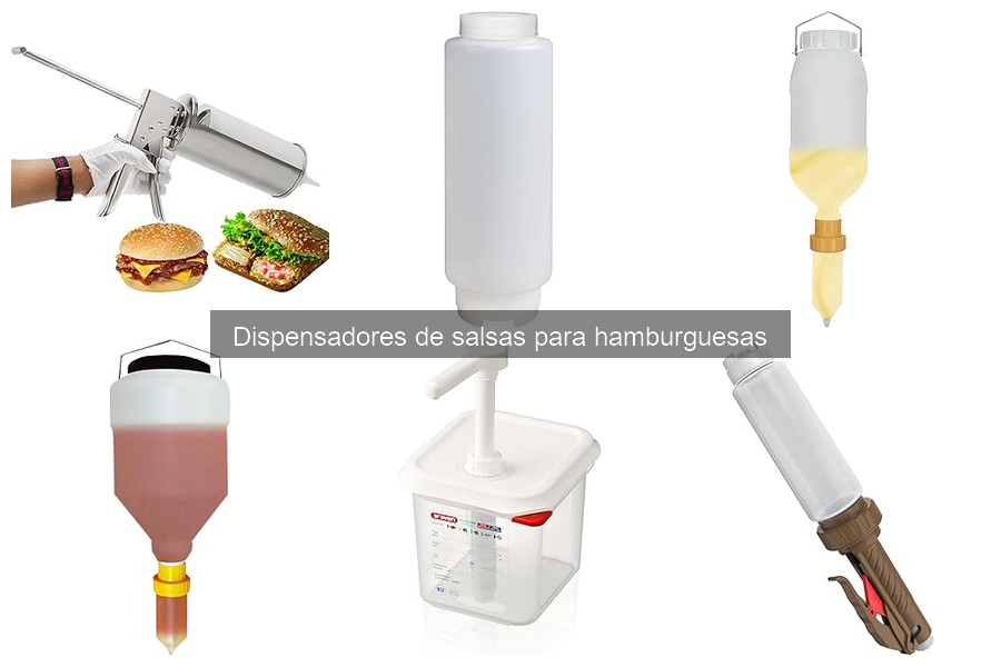Cómo elegir el dispensador de salsas para hamburguesas